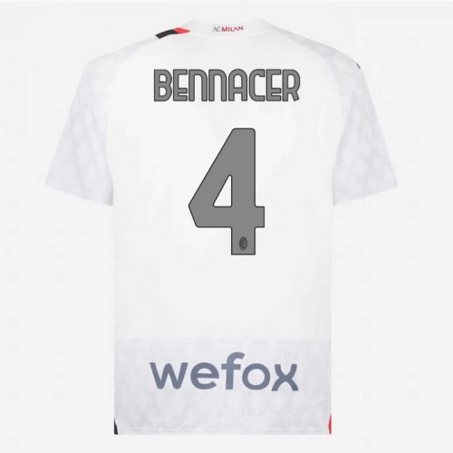 AC Milan Bennacer 4 Voetbalshirt Uit 2023-24 AC Milan Bennacer 4 Voetbalshirt Uit 2023-24